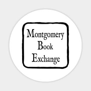 Montgomery Book Exchange Logo (Centered) Magnet